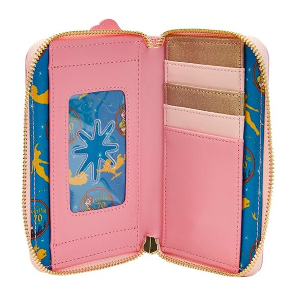 Loungefly Peter Pan 70th Anniversary You Can Fly Wallet - Picture 5 of 5